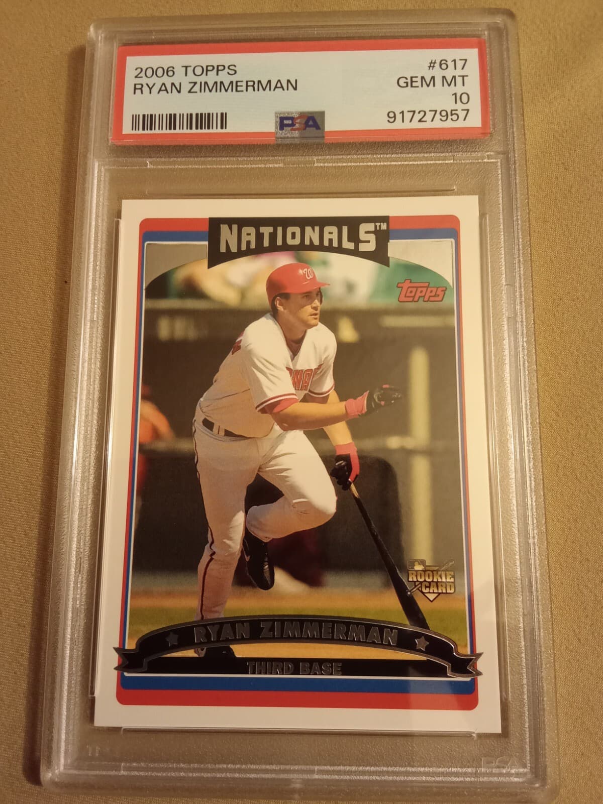 Ryan Zimmerman Baseball 2006 Topps