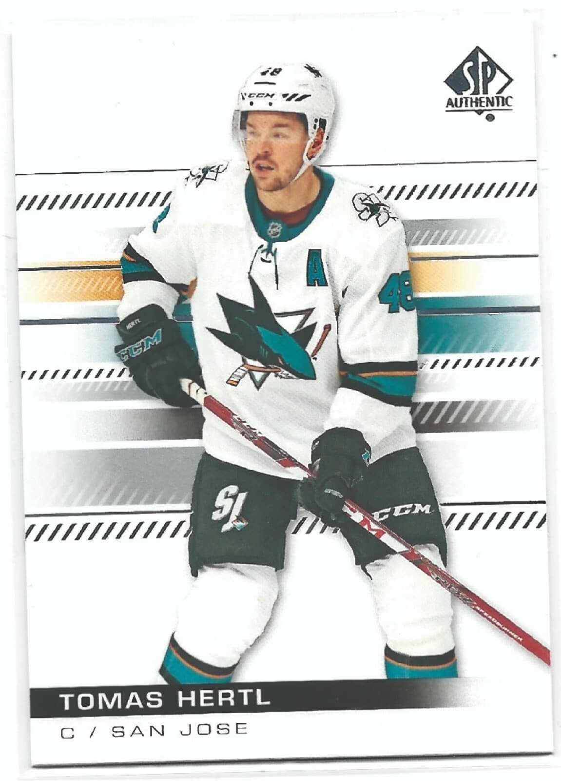 -20 AUTHENTIC HOCKEY TOMAS HER 2019 Upper Deck SP 2019 Upper Deck SP