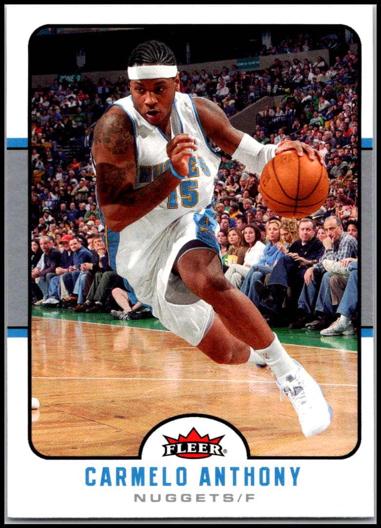Carmelo Anthony 2006 Fleer