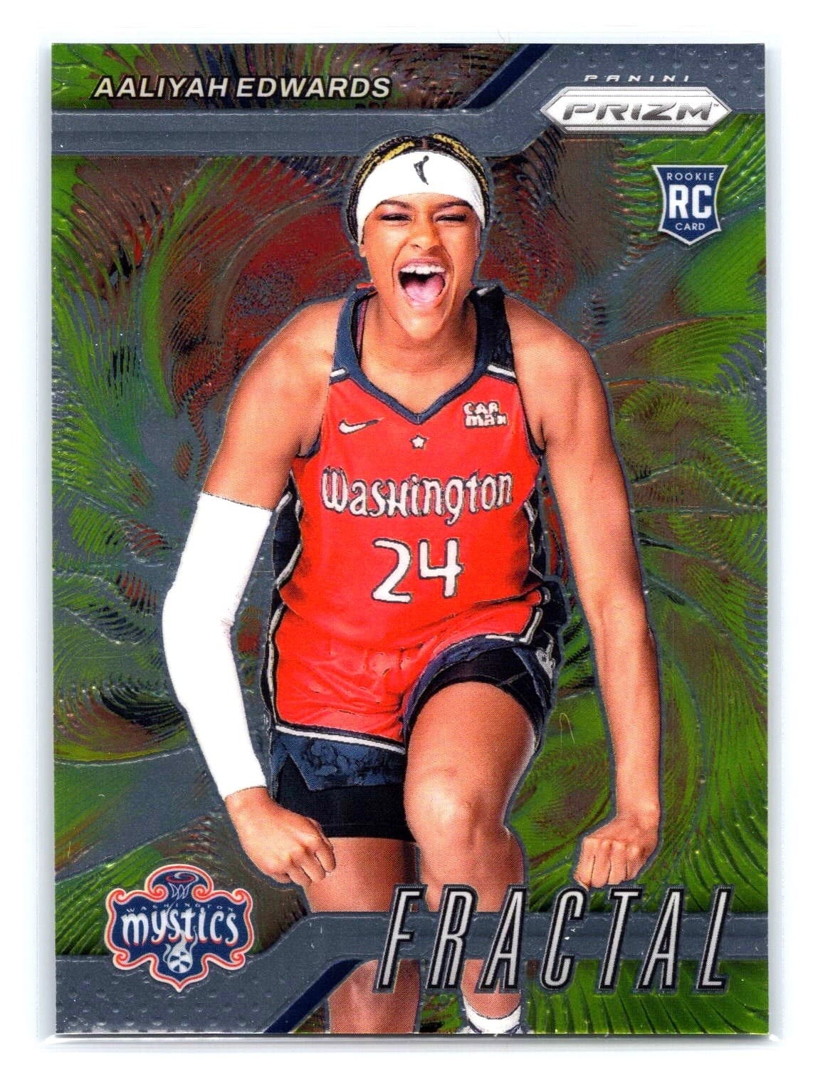 AALIYAH EDWARDS WNBA Fractal 2024 Panini Prizm 2024 Panini Prizm