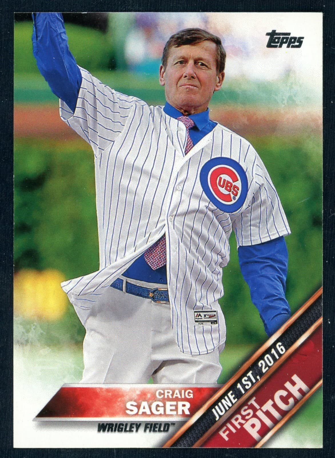 Craig Sager 2016 Topps Update