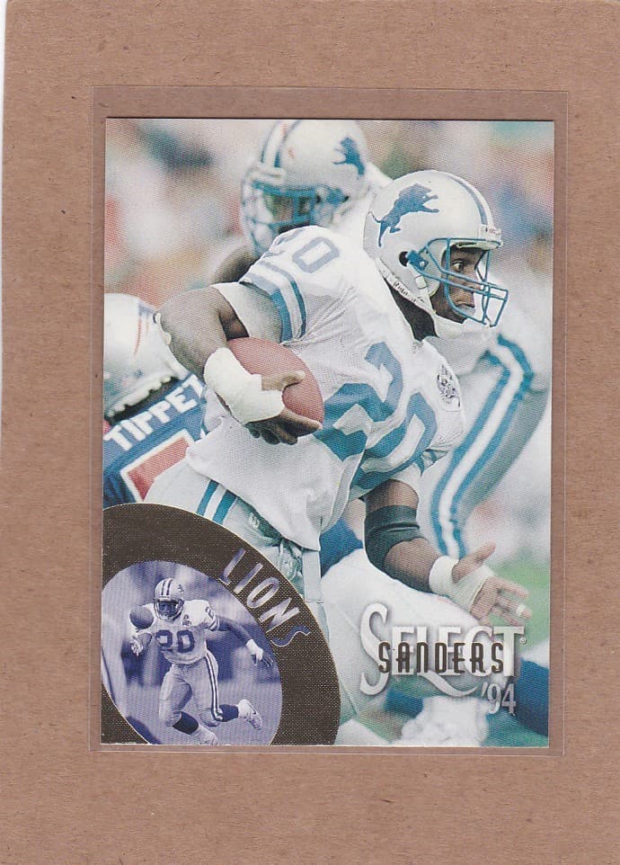 SELECT FOOTBALL BARRY SANDERS #11