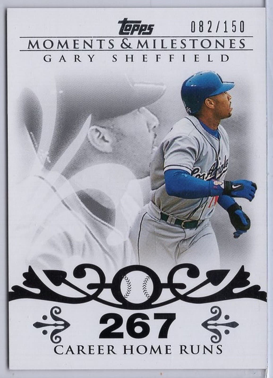 Milestones Gary Sheffield 2008 Topps