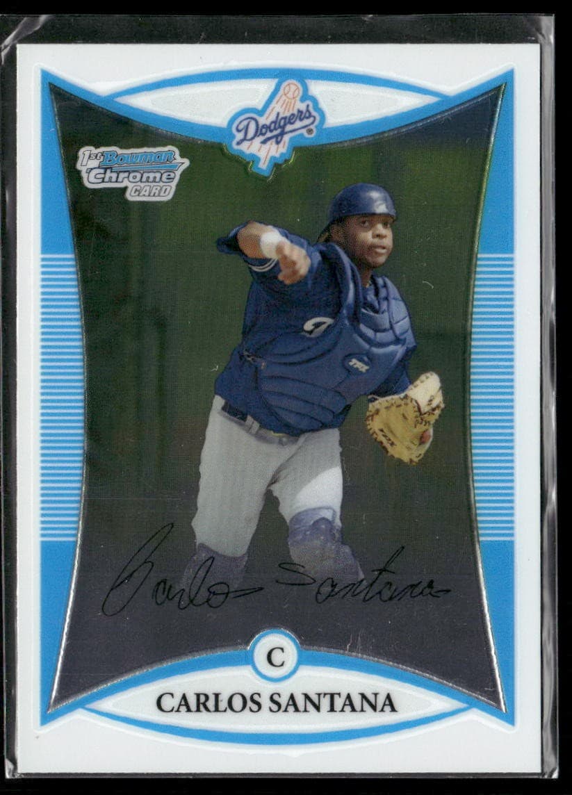 Carlos Santana Prospects 2008 Bowman Chrome 2008 Bowman Chrome