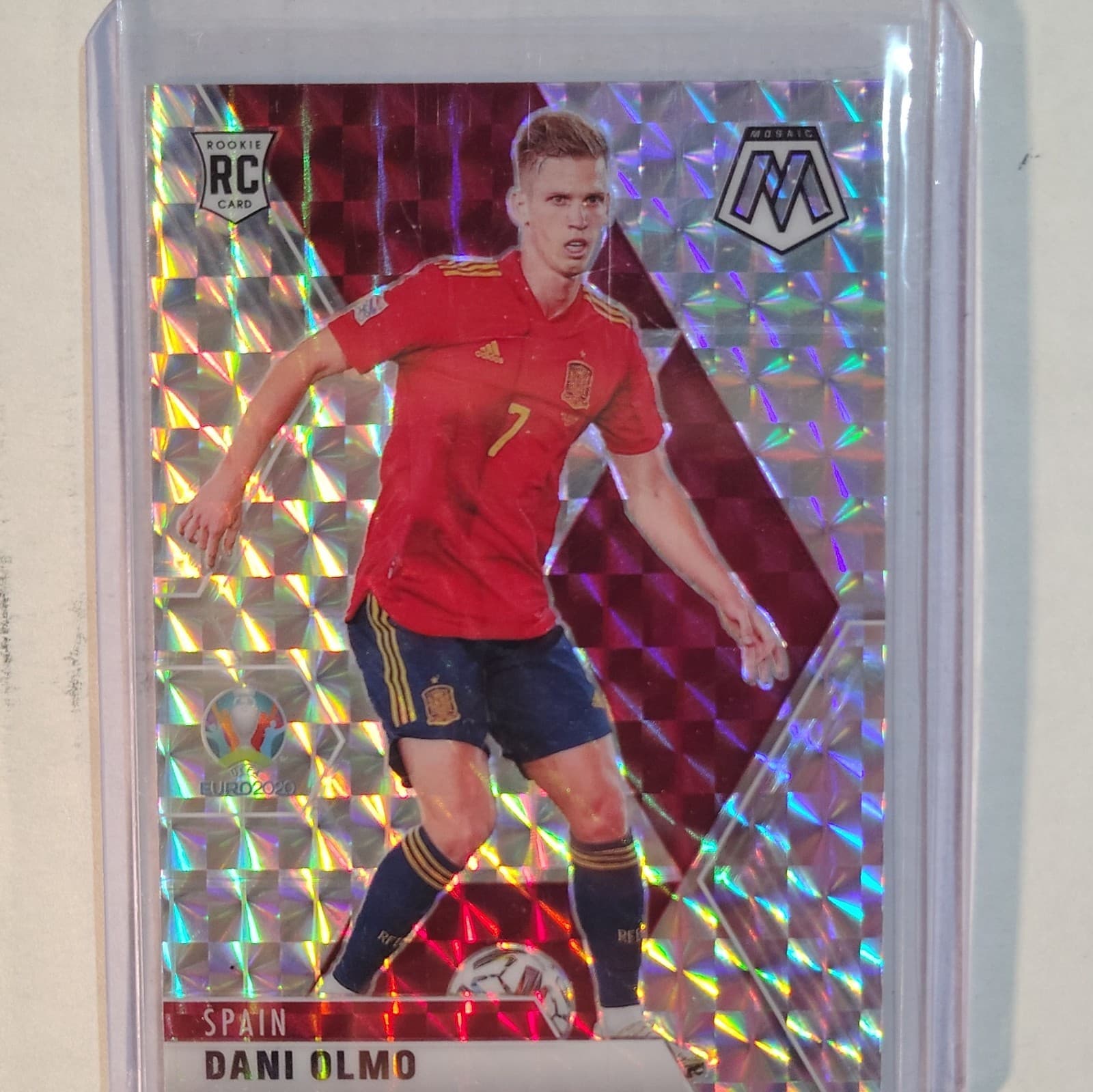 Euro Dani Olmo 2020 Panini Mosaic 2020 Panini Mosaic
