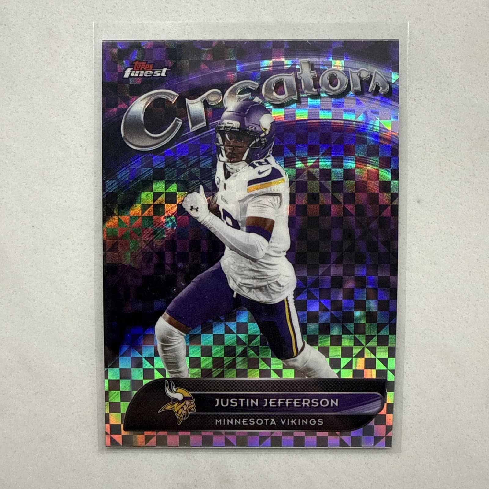 Football Justin Jefferson 2025 Topps Finest