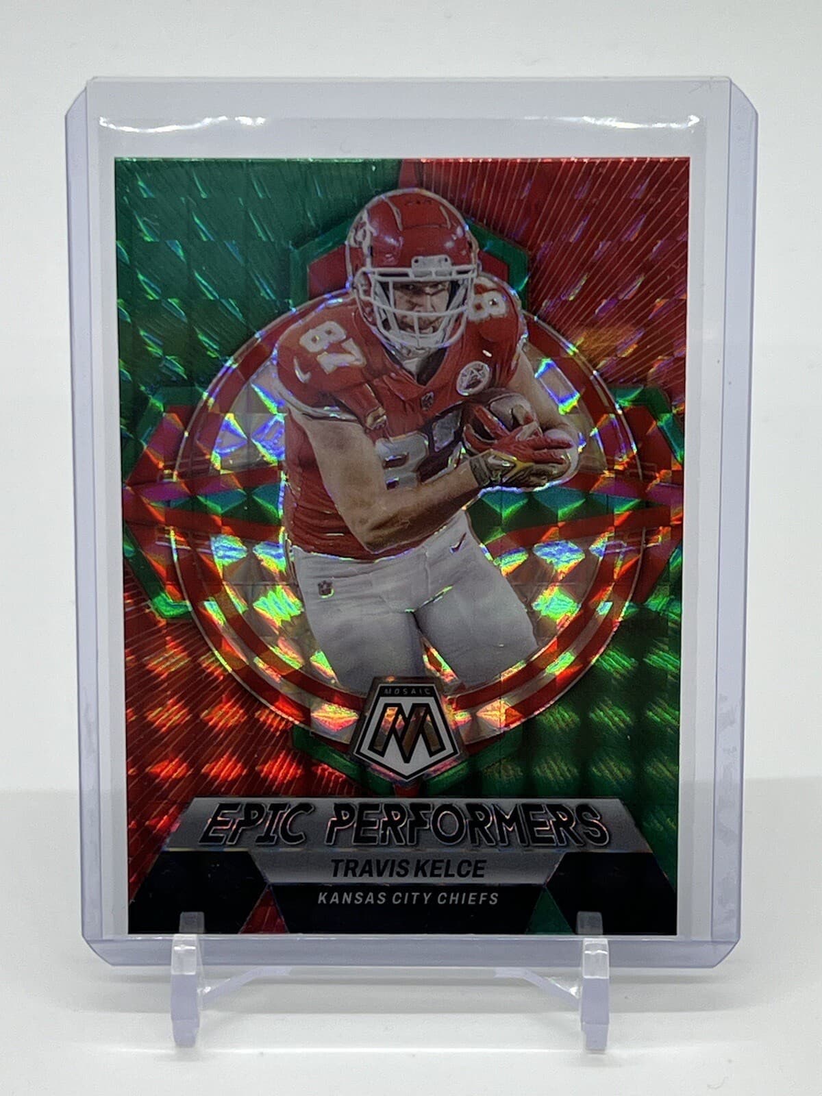 Football Travis Kelce 2023 Panini Mosaic