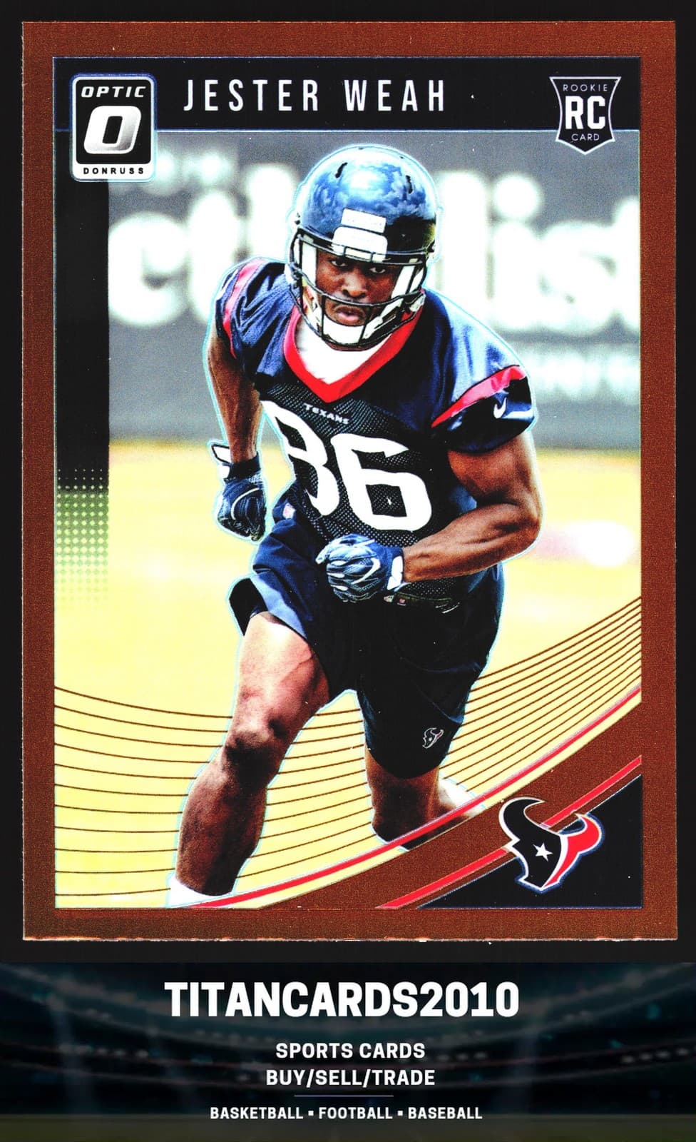 Jester Weah Donruss 2018 Panini 2018 Panini bronze