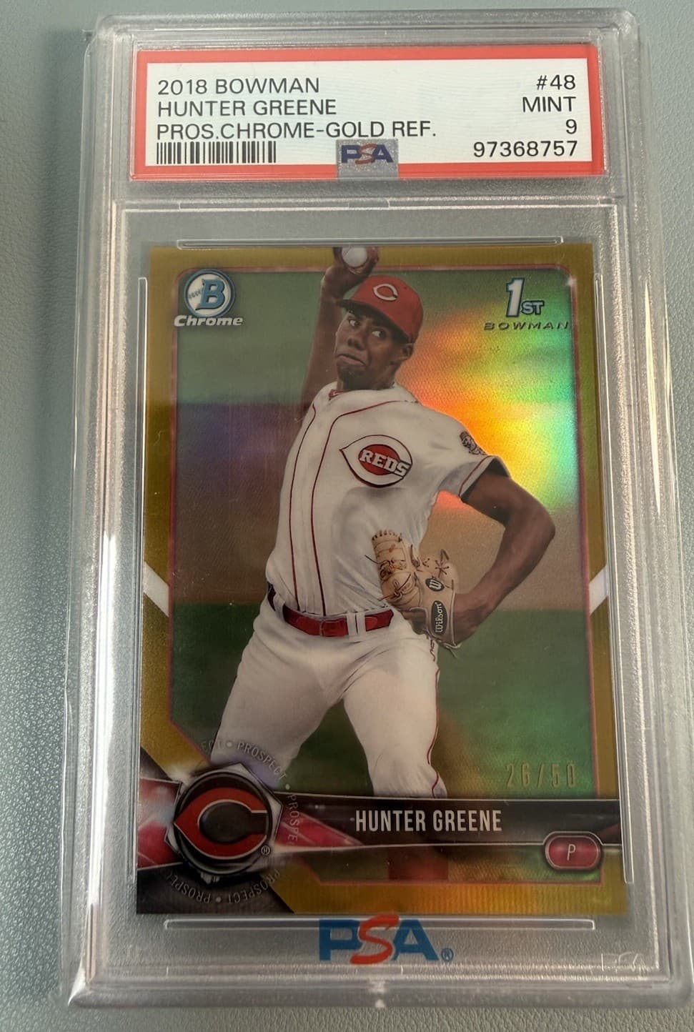 Prospects Gold 2018 Bowman Chrome 2018 Bowman Chrome