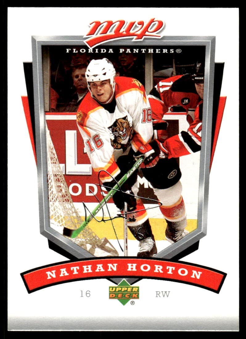 Nathan Horton Florida 2006 Upper Deck 2006 Upper Deck