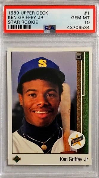 KEN GRIFFEY JR STAR HOF 1989 Upper Deck