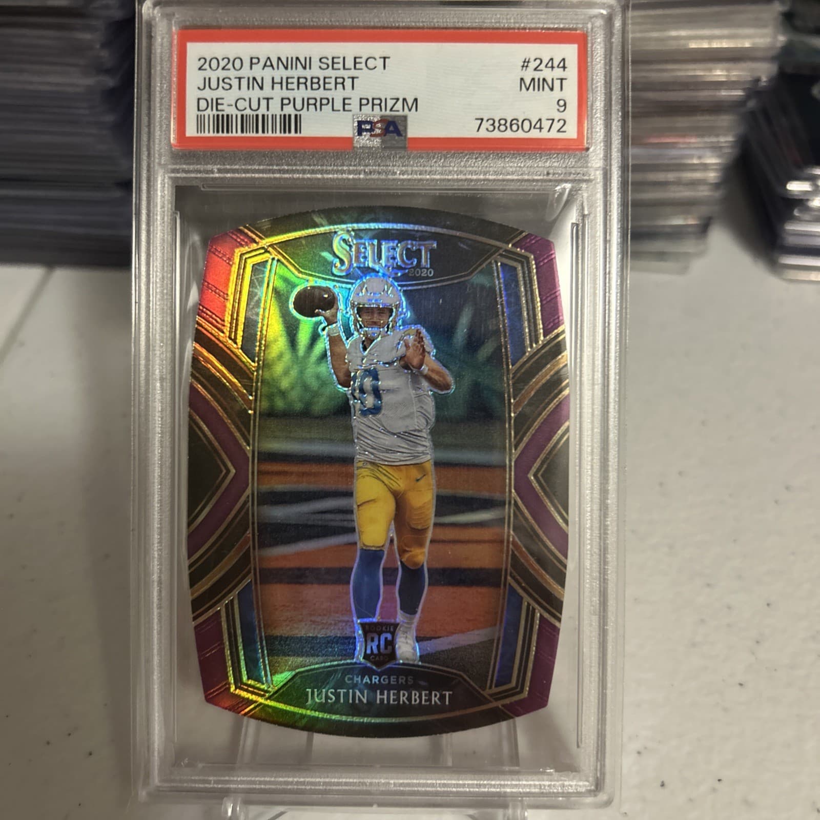 Football Justin Herbert 2020 Panini Select