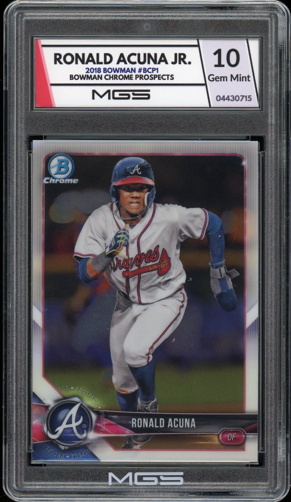 Prospects Ronald Acuna 2018 Bowman Chrome