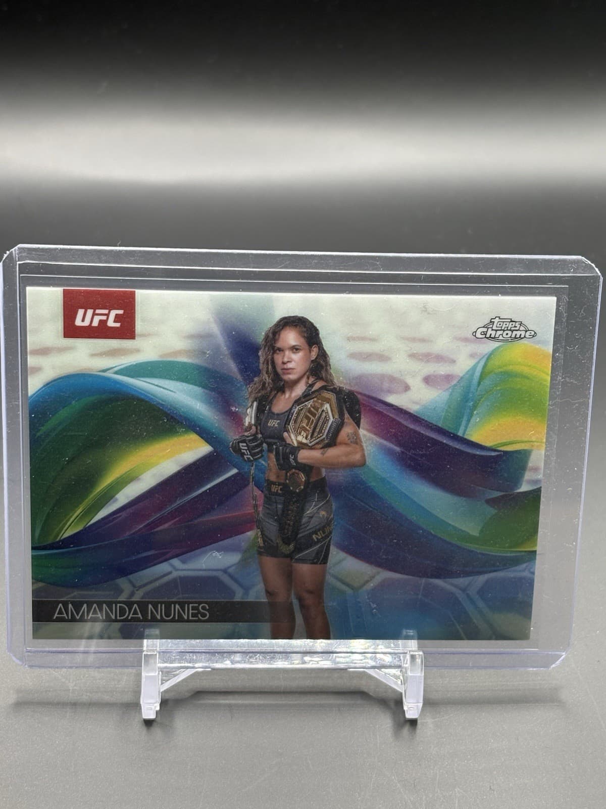 Helix Amanda Nunes 2025 Topps Chrome