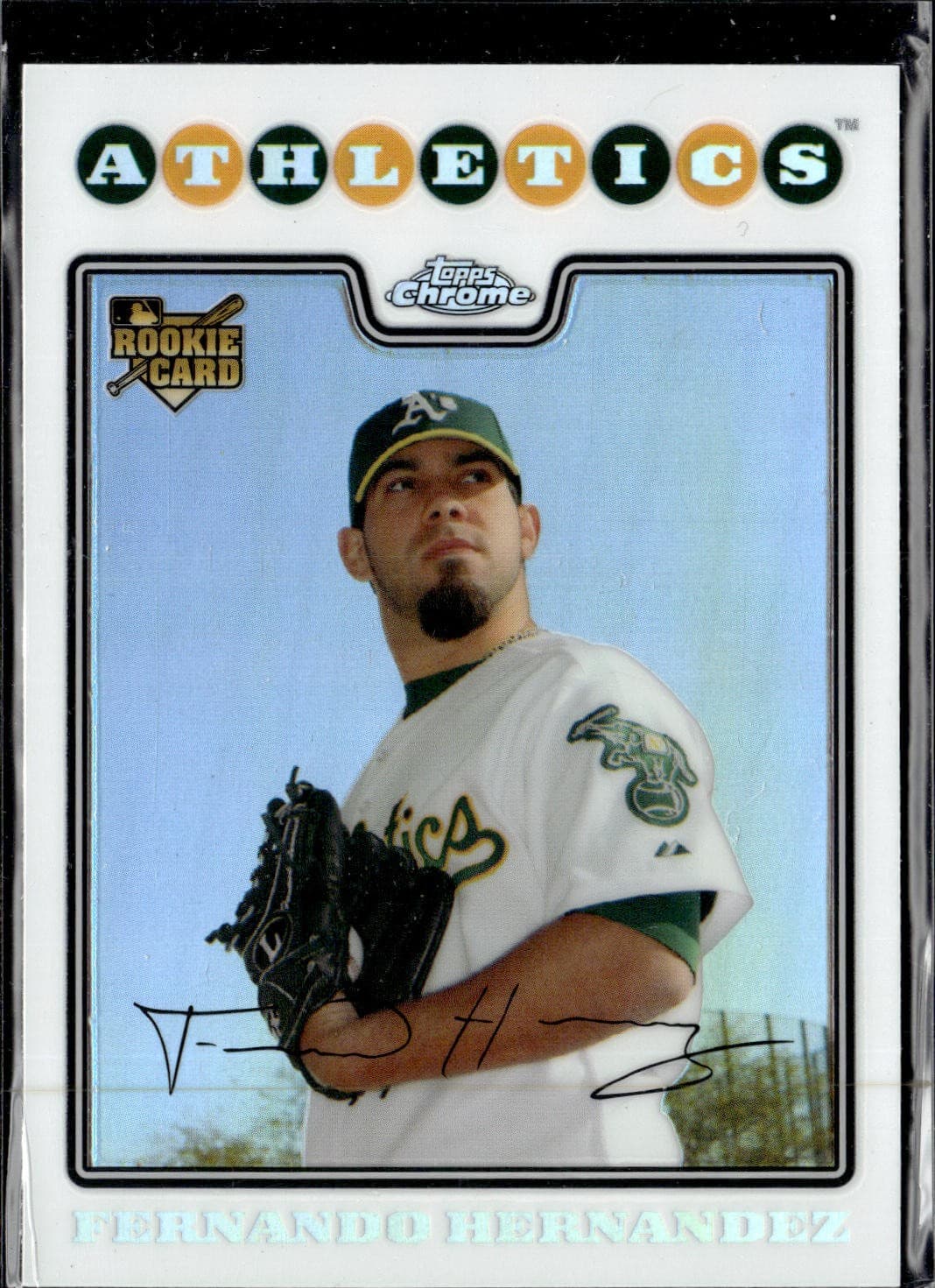 Refractors Fernando Hernandez 2008 Topps Chrome 2008 Topps Chrome