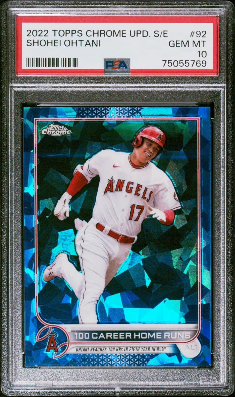 Update Series Sapphire 2022 Topps Chrome