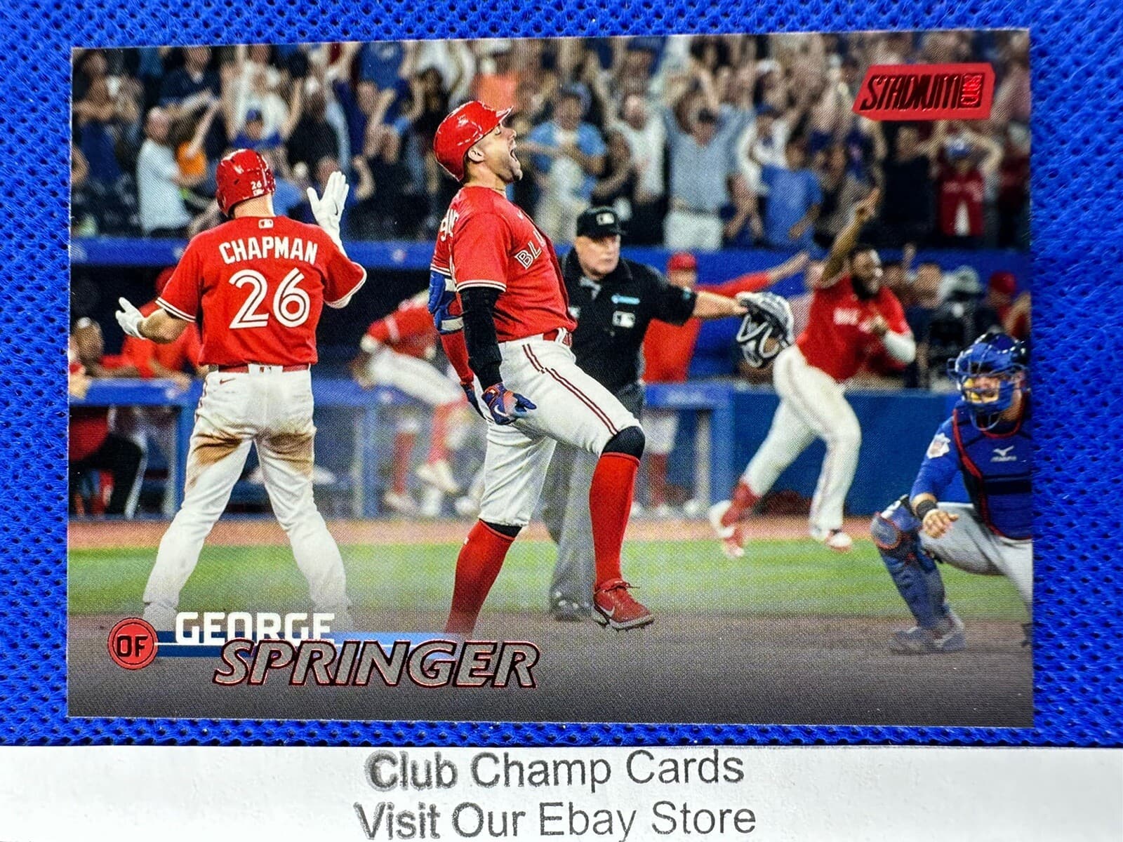 George Springer Baseball 2023 Topps Stadium Club 2023 Topps Stadium Club