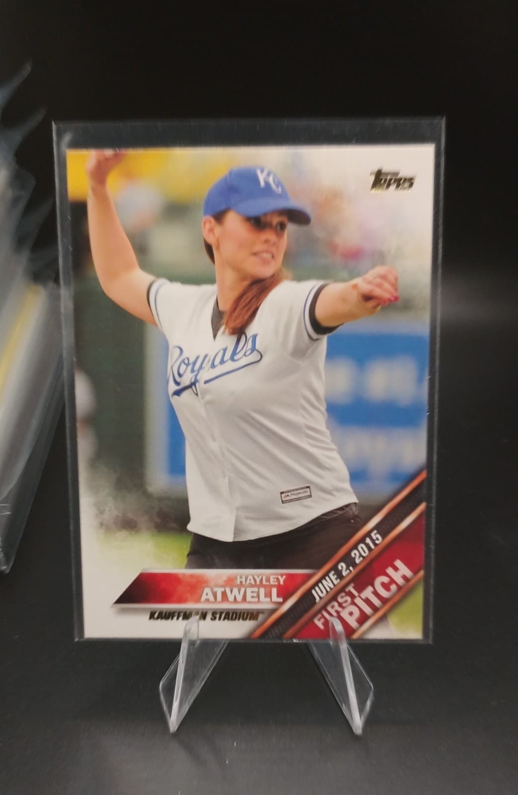 First Pitch Hayley 2016 Topps