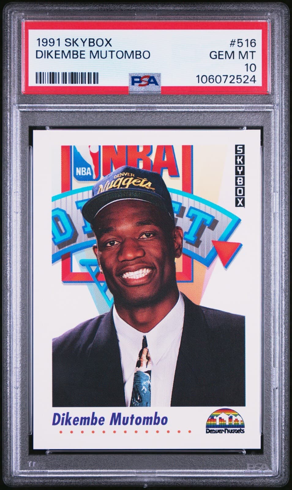 SKYBOX DIKEMBE MUTOMBO BASKETB 1991 Unknown