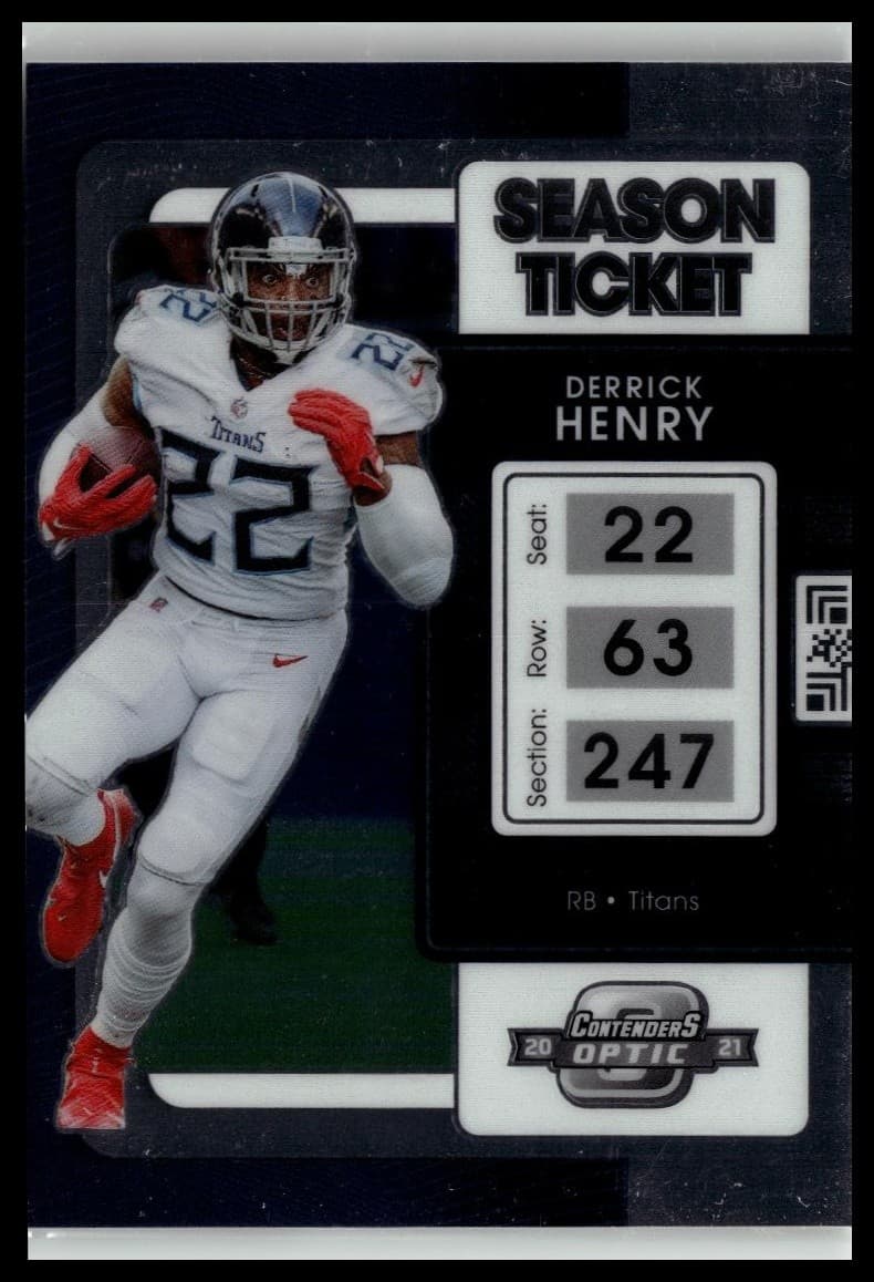 Optic Derrick Henry 2021 Panini Contenders 2021 Panini Contenders