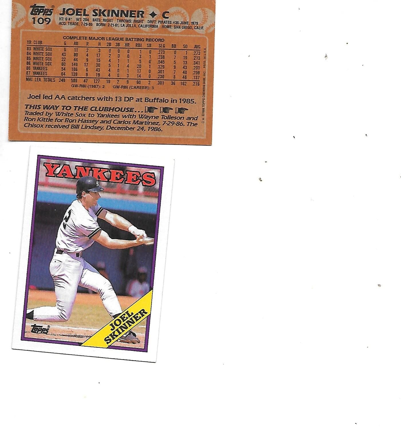 Baseball Cards #1