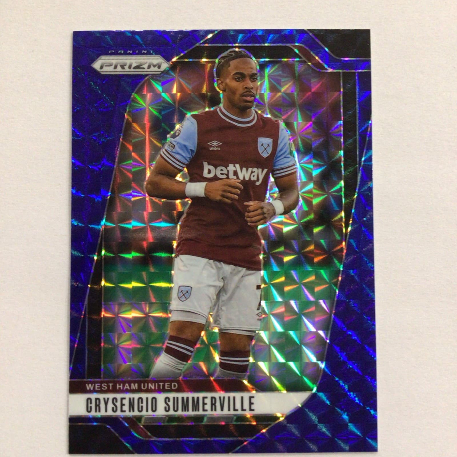 Crysencio Summerville trading card