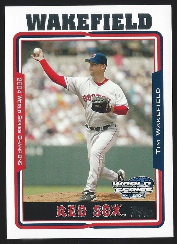 Tim Wakefield Boston 2004 Topps 2004 Topps