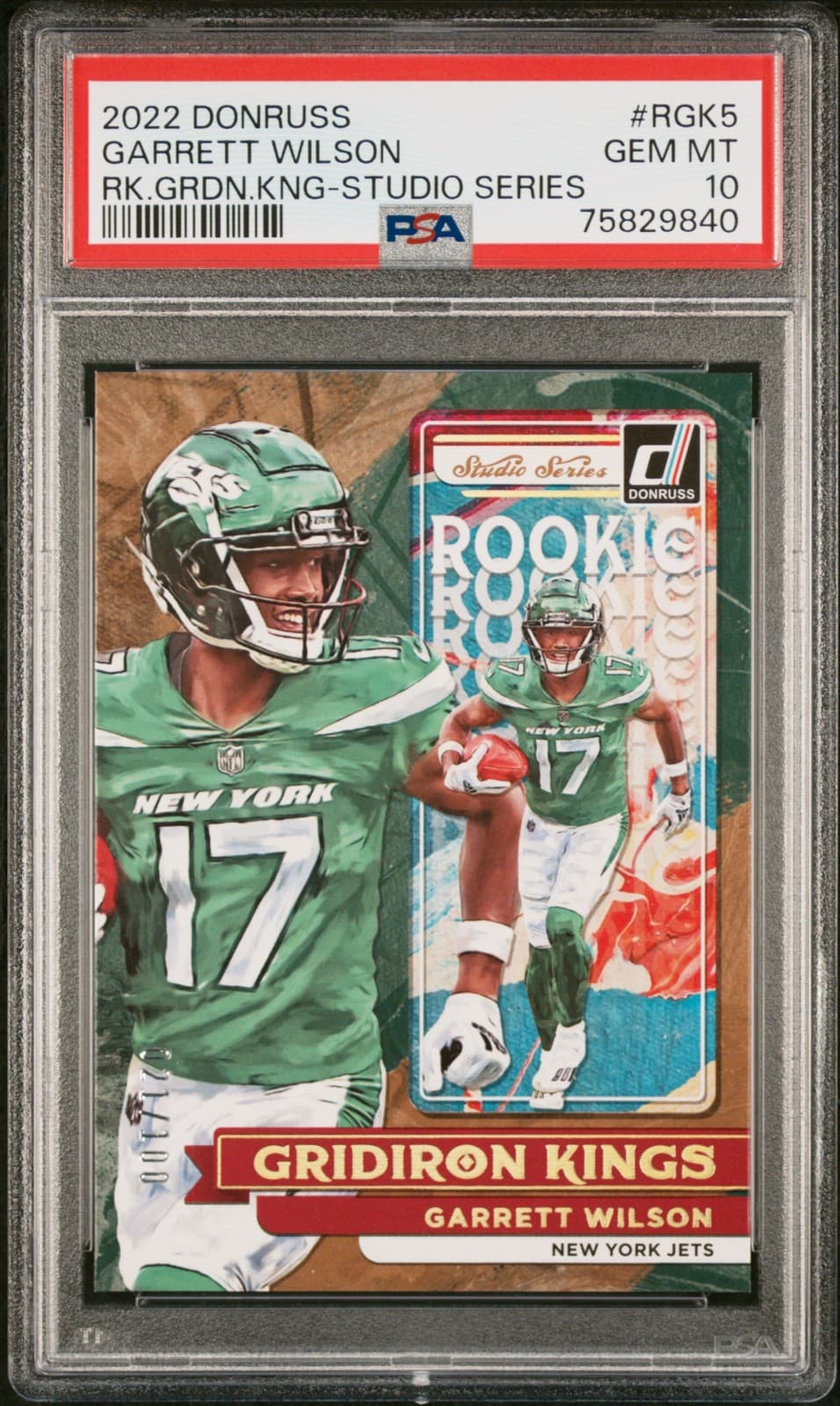 Garrett Wilson Gridiron 2022 Donruss