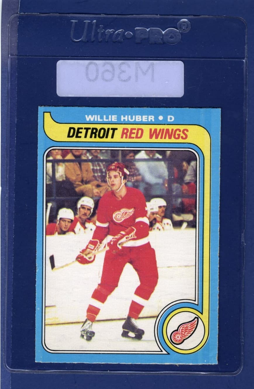 Willie Huber trading card