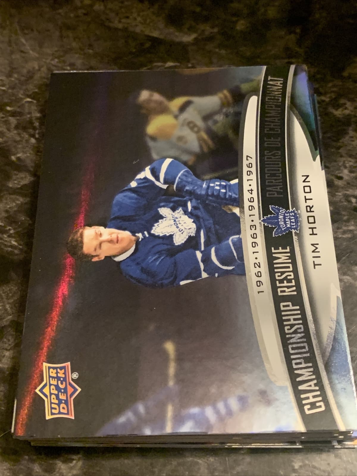 championship resume tim horton 2023 Upper Deck 2023 Upper Deck