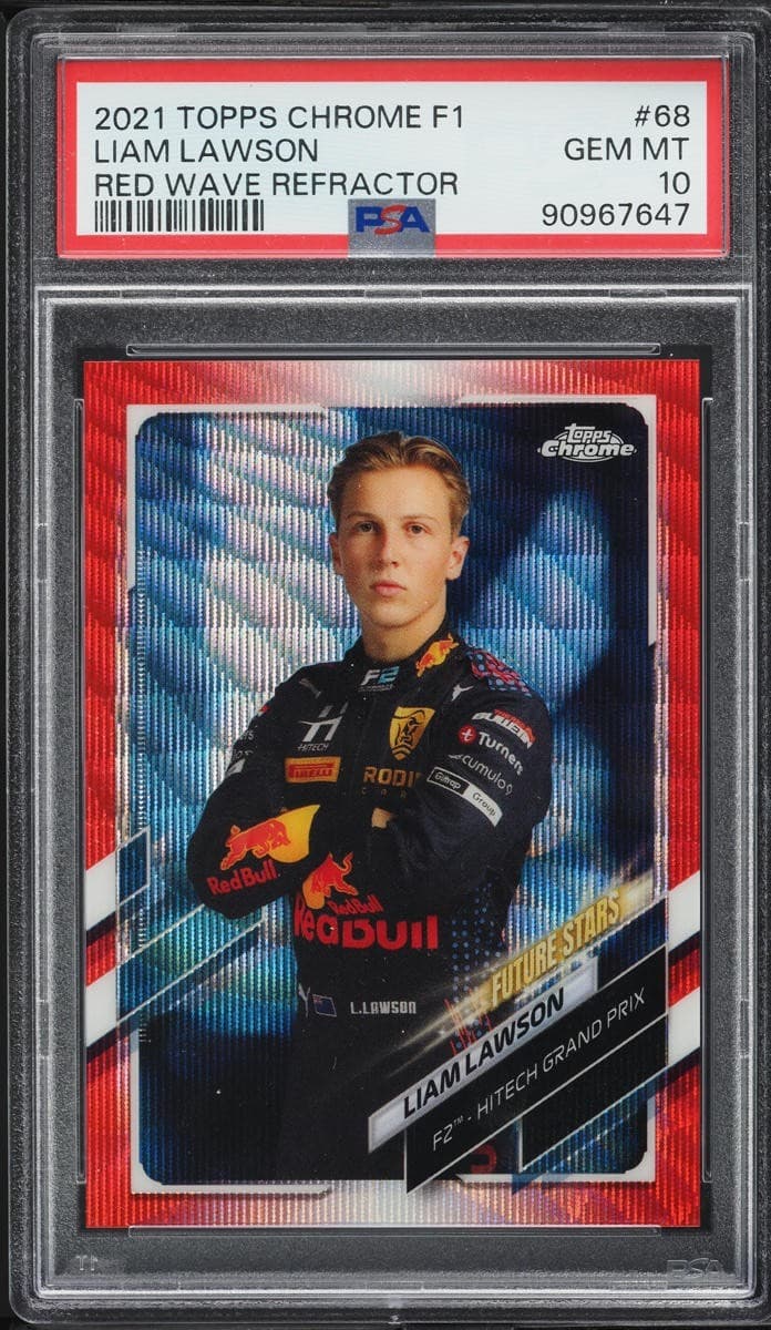Red Wave Liam 2021 Topps Chrome 2021 Topps Chrome red-refractor-wave