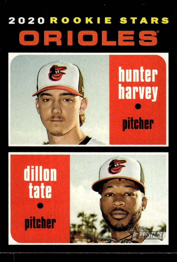 Hunter Harvey 2020 Topps Heritage 2020 Topps Heritage