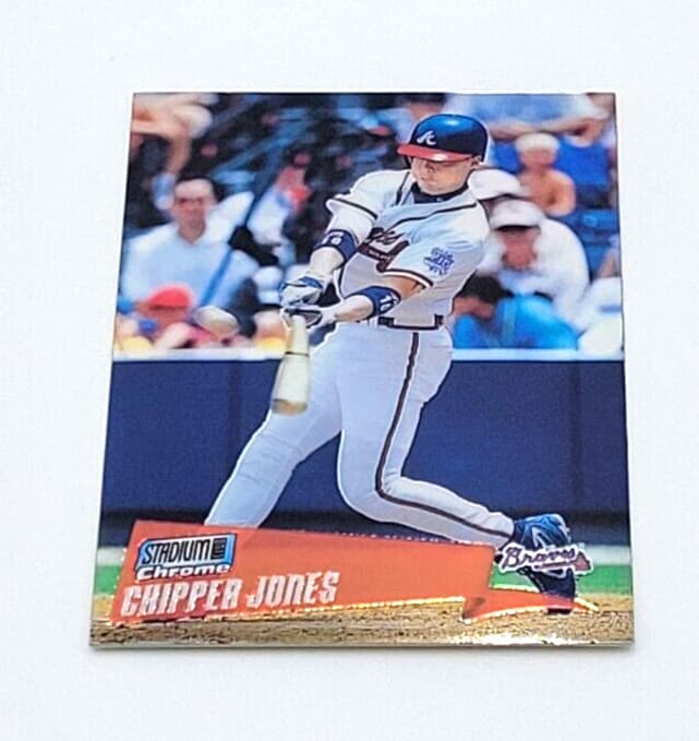 Baseball Chipper Jones 2000 Topps Stadium Club 2000 Topps Stadium Club