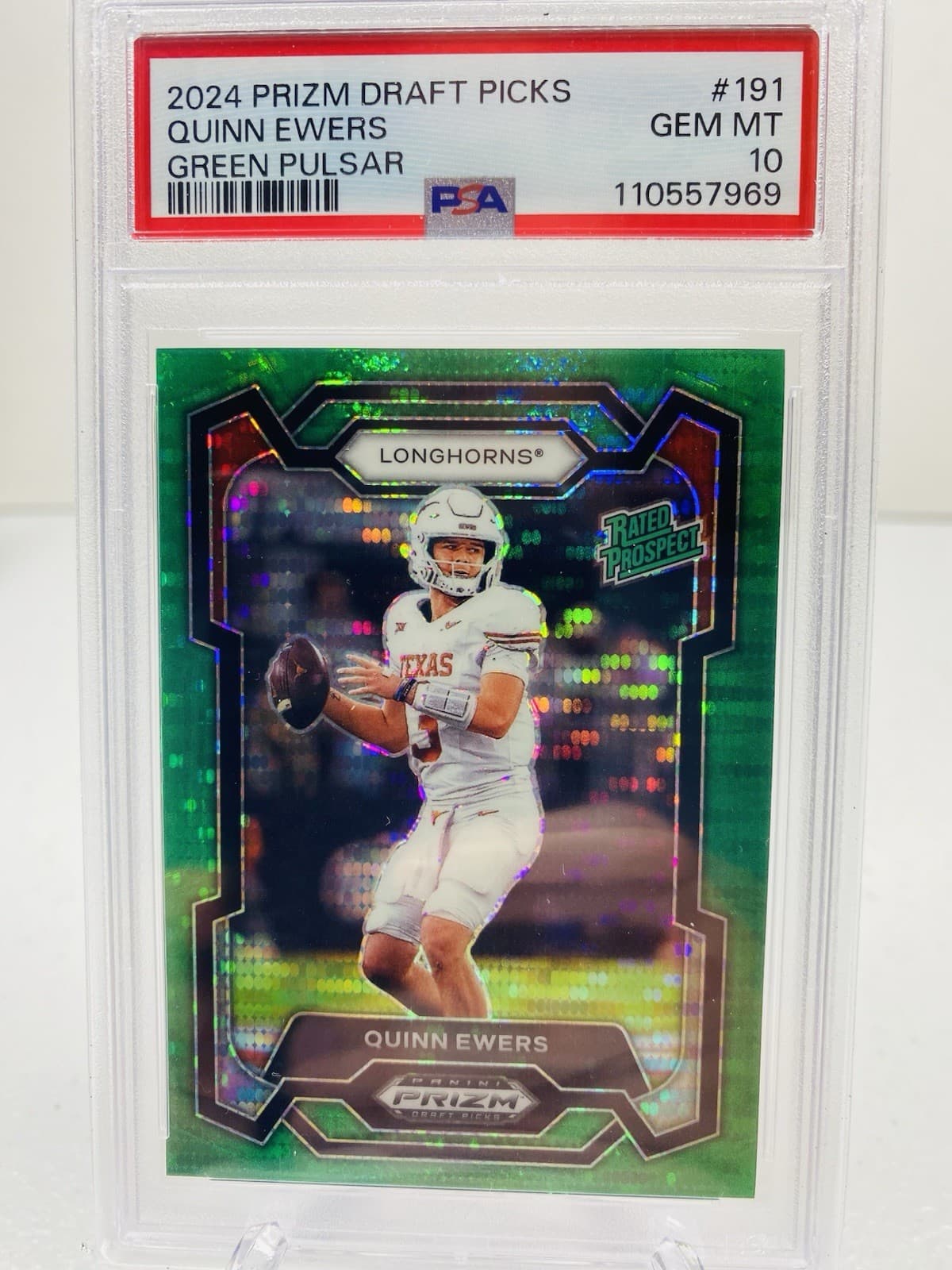 Draft Picks 2024 Panini Prizm 2024 Panini Prizm green-pulsar