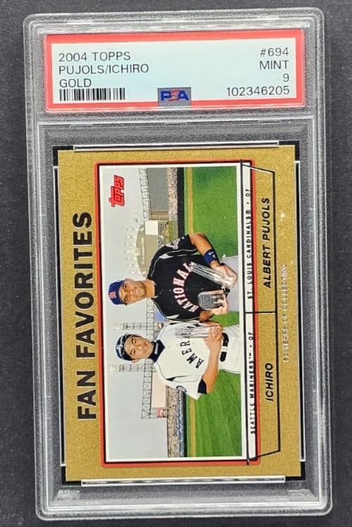 Baseball Puljos 2004 Topps 2004 Topps gold