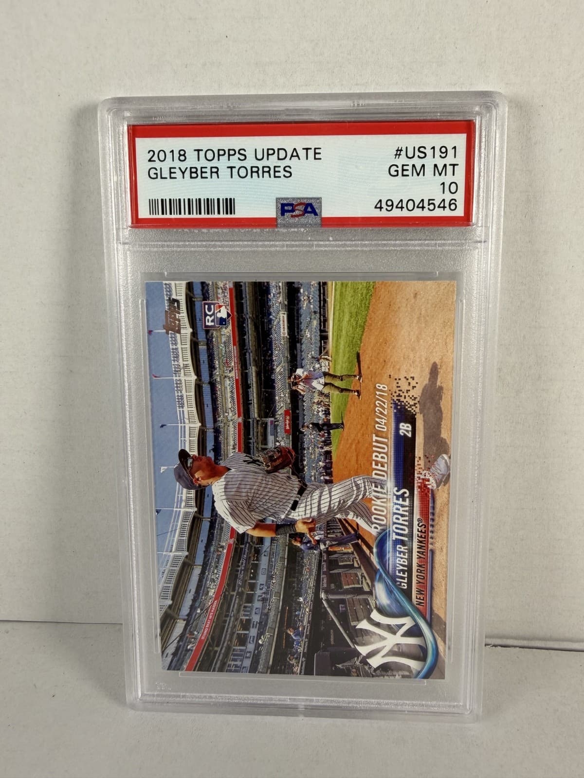 Series Debut Gleyber 2018 Topps Update