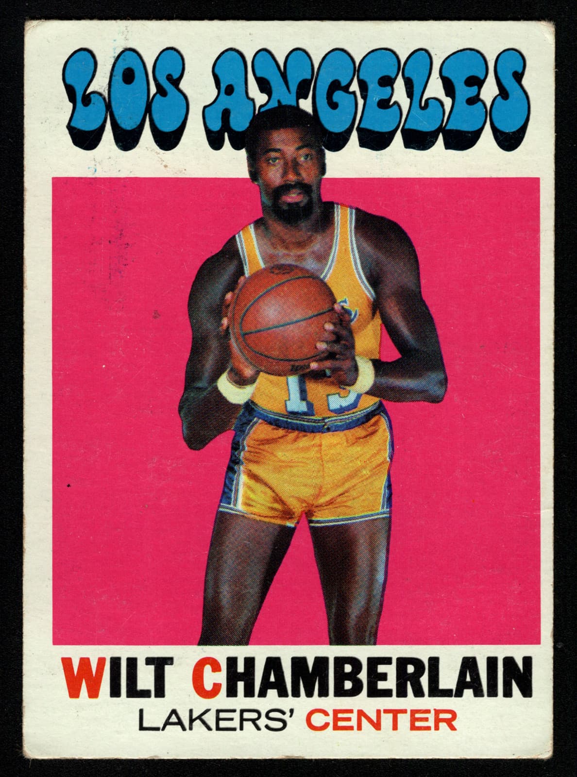 Wilt Chamberlain Basketball 1971 Topps 1971 Topps