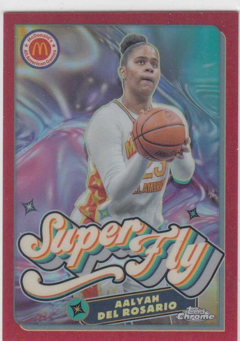 Aalyah Del Rosario 2023 Topps Chrome 2023 Topps Chrome