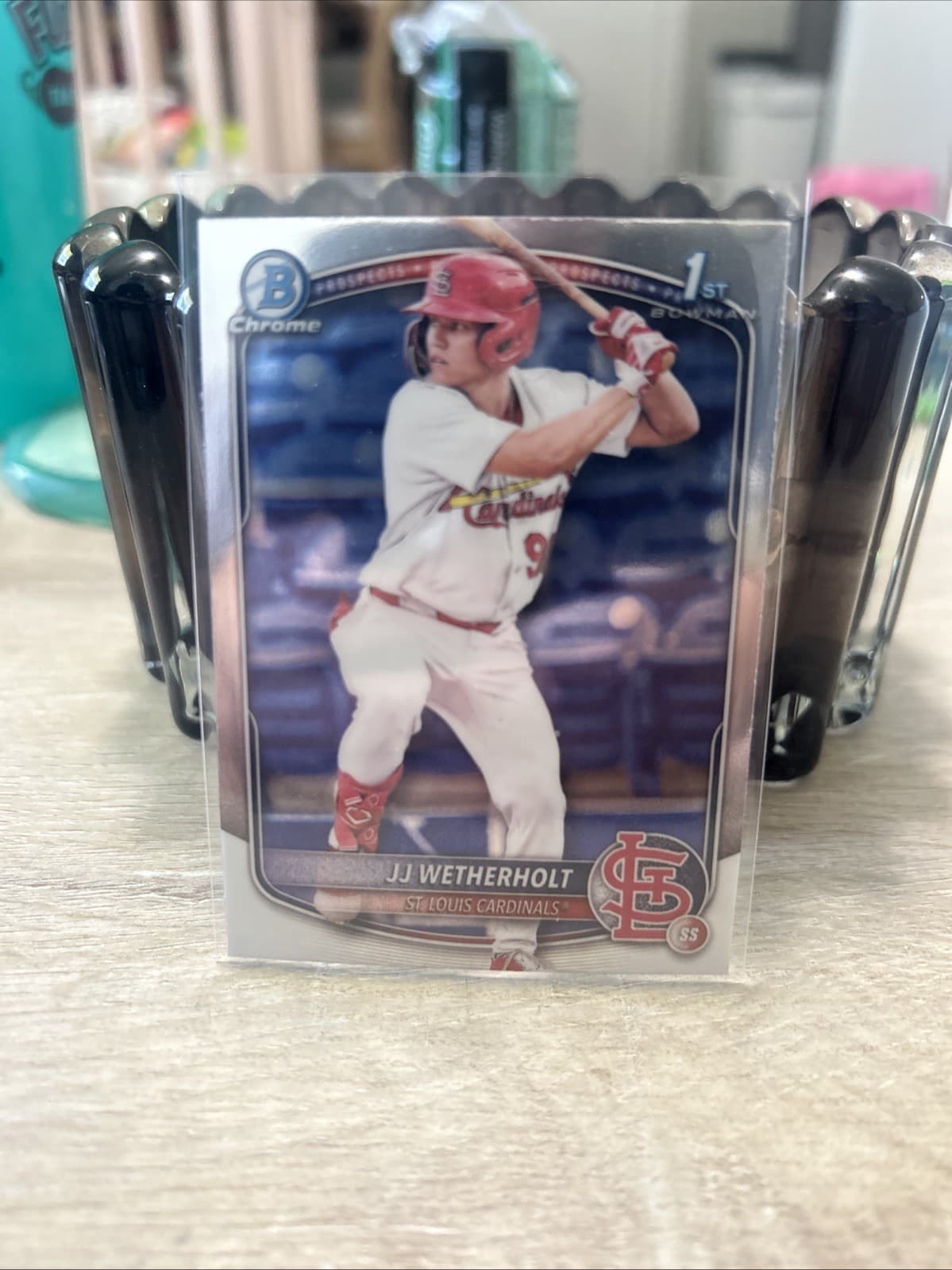 🔥⚾️JJ WETHERHOLT 1ST BASEBALL 2025 Bowman Chrome