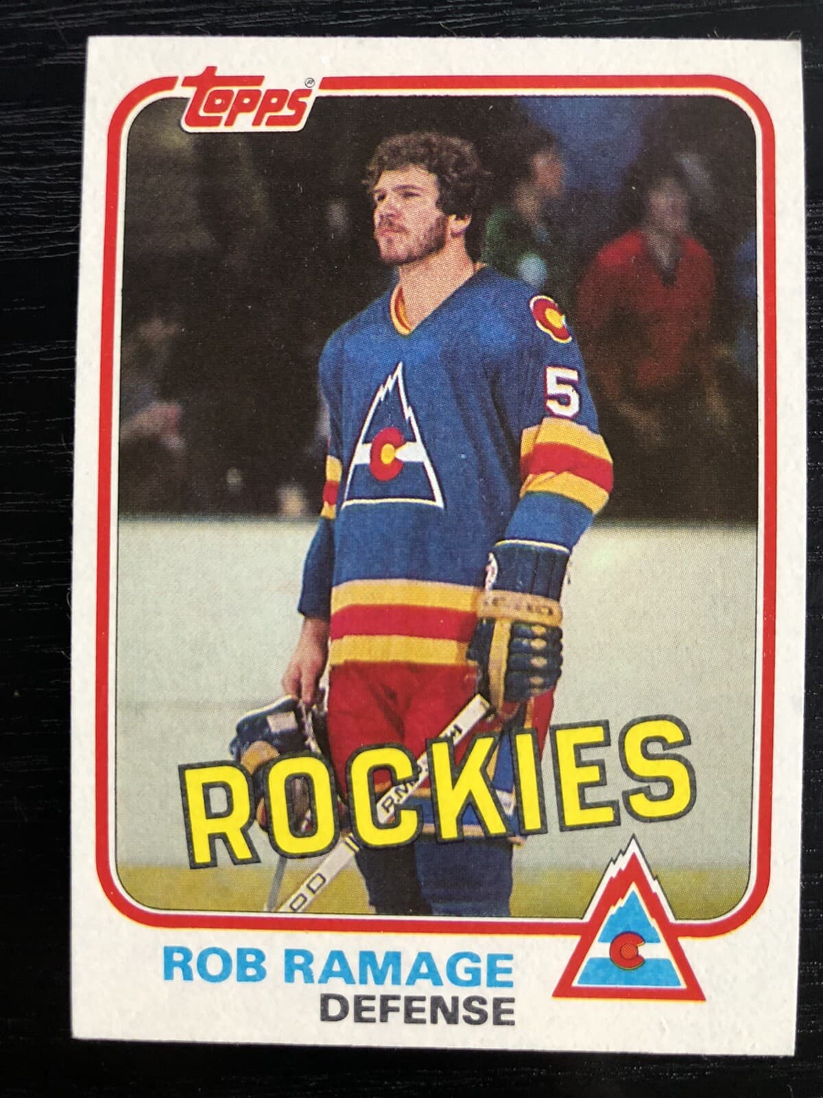 Rob Ramage West 1981 Topps