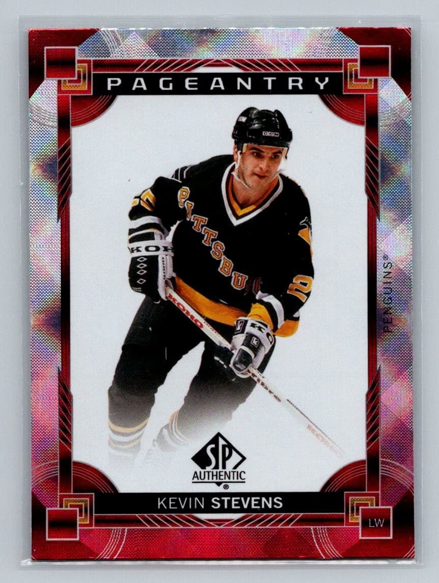 Kevin Stevens 2024 Upper Deck SP 2024 Upper Deck SP red