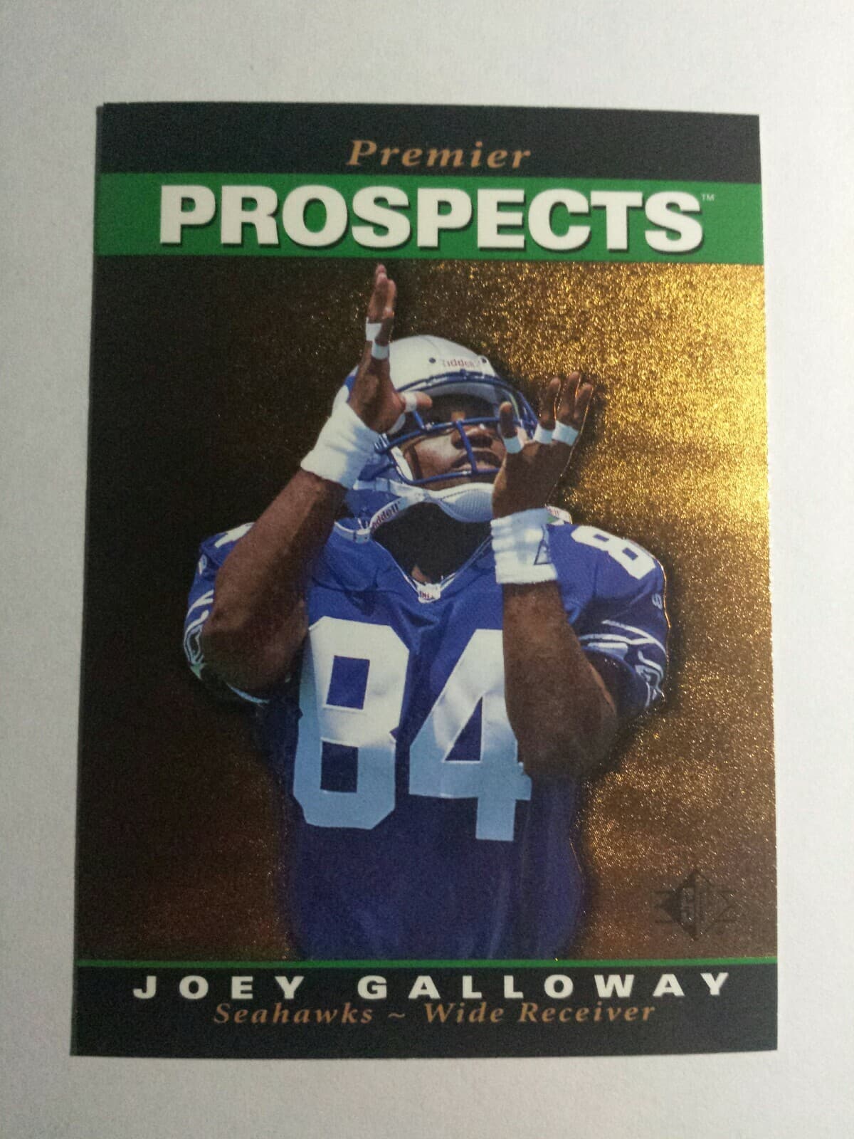 JOEY GALLOWAY FOOTBALL # 6 D34 
