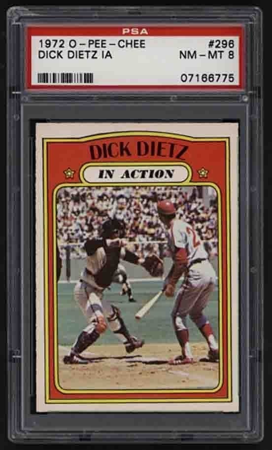 Baseball Dick Dietz 1972 O-Pee-Chee 1972 O-Pee-Chee