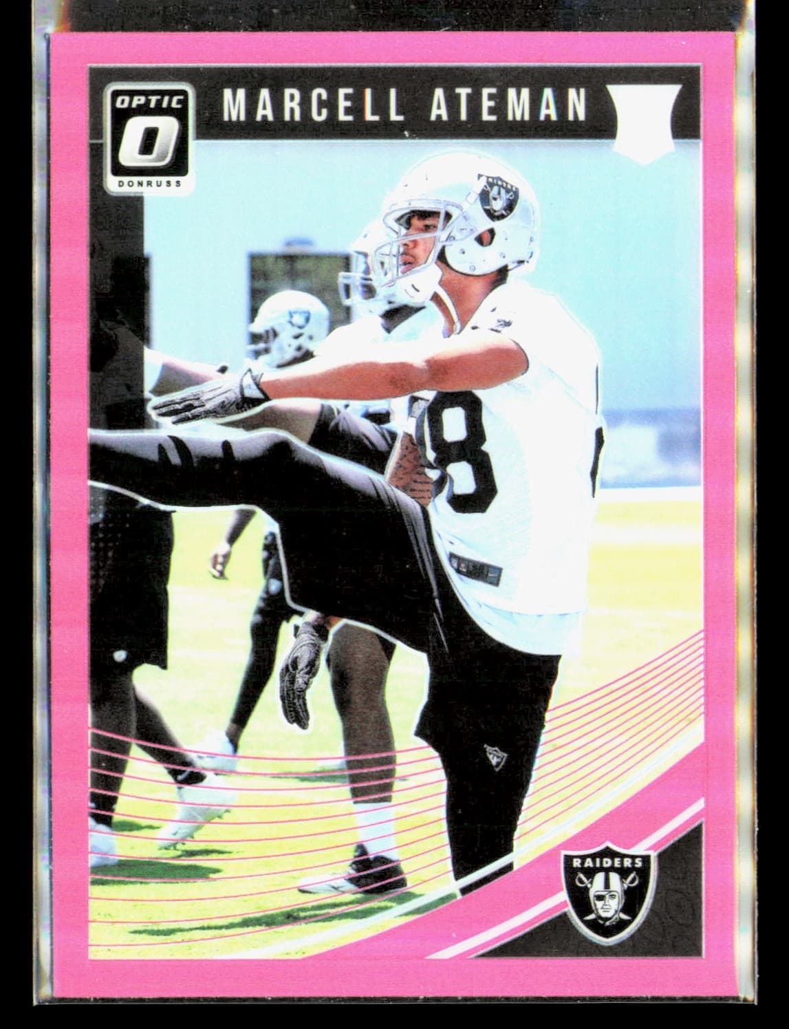 Marcell Ateman Pink 2018 Donruss Optic 2018 Donruss Optic