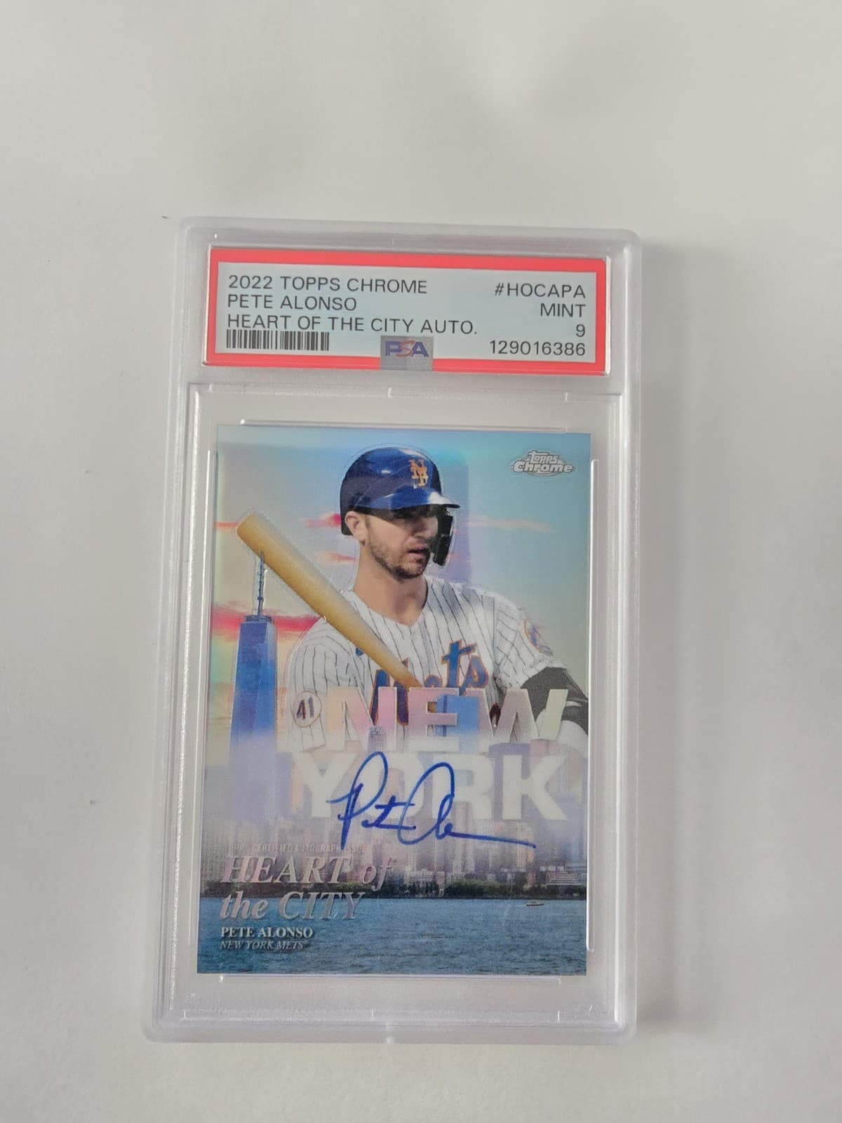 Pete Alonso Heart 2022 Topps Chrome 2022 Topps Chrome