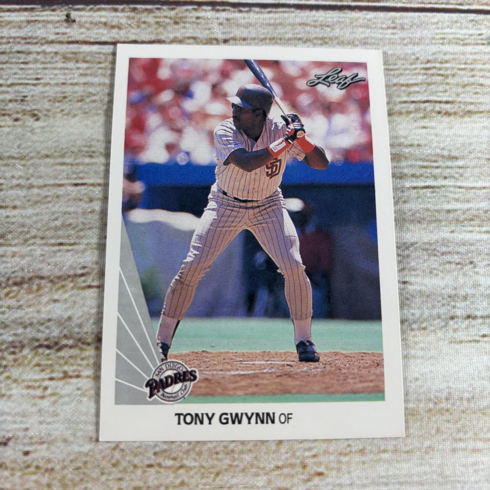 Tony Gwynn San 1990 Leaf