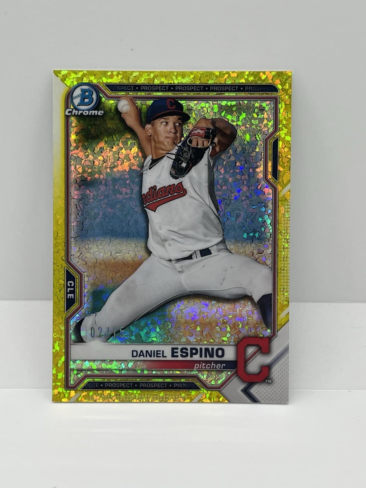 Prospects Daniel Espino 2021 Bowman Chrome 2021 Bowman Chrome