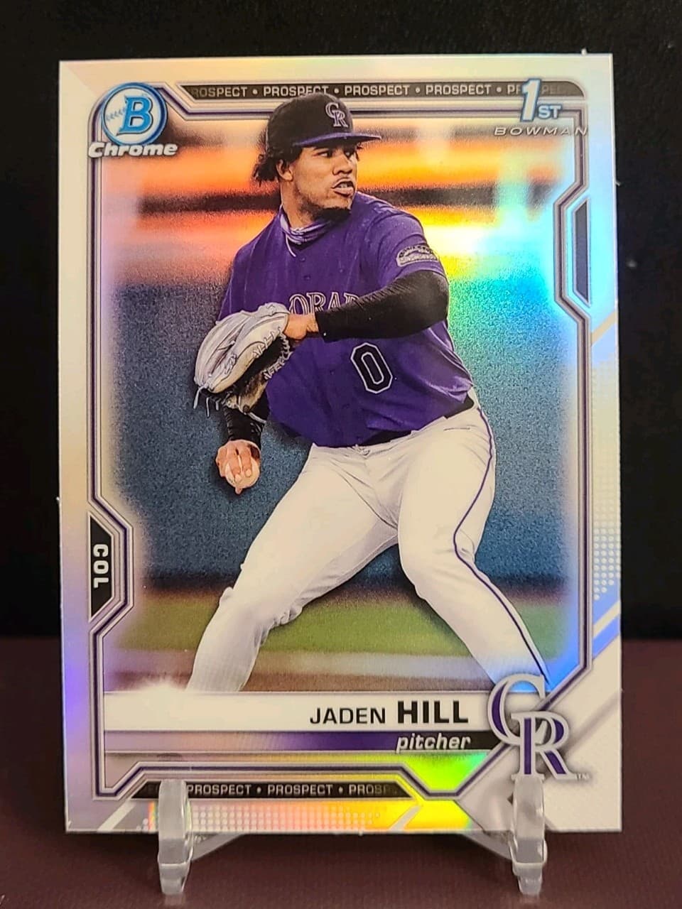 Jaden Hill 2021 Bowman Draft