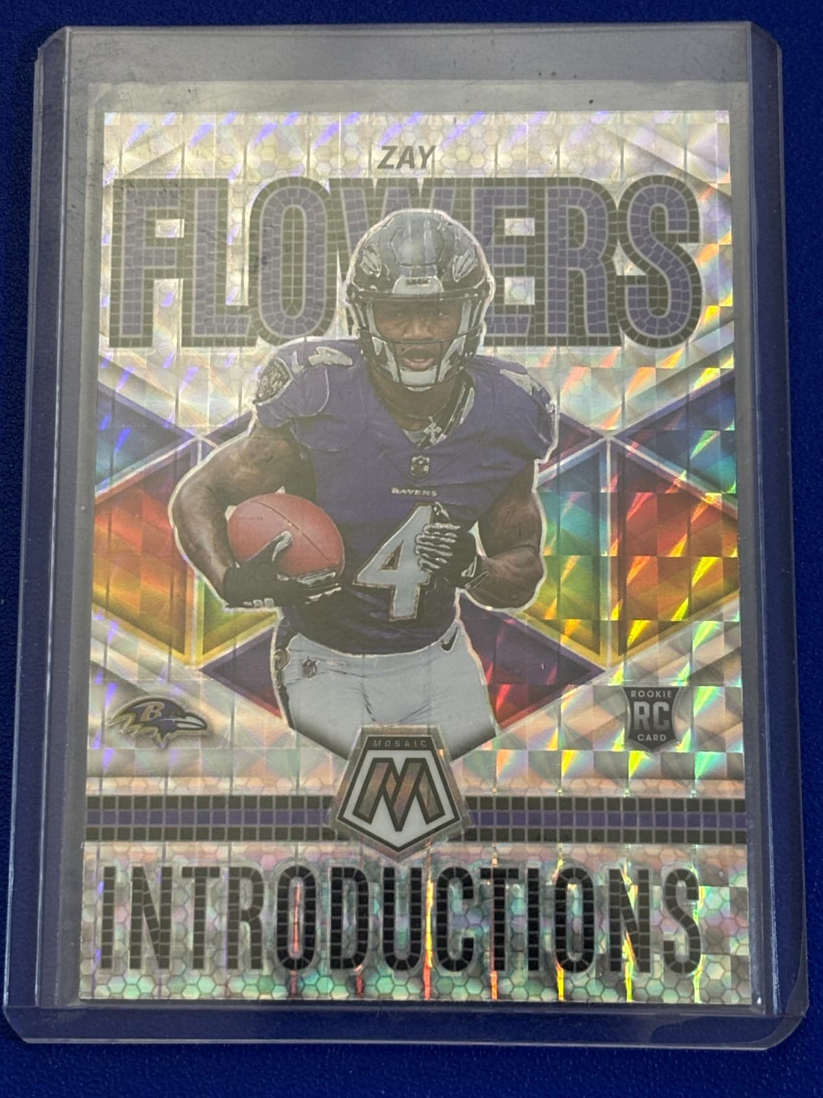Football Introductions Silver 2023 Panini Mosaic