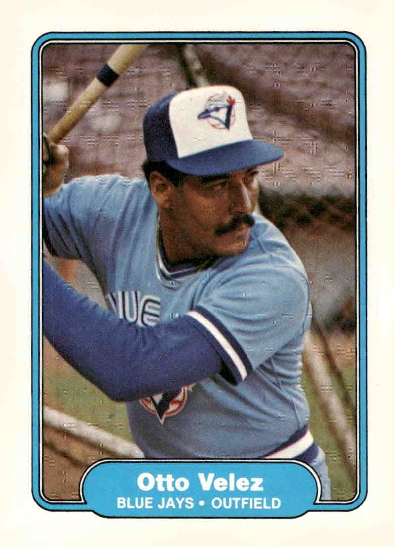 Otto Velez 1982 Fleer 1982 Fleer